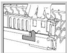 HOTPOINT LFZ 3384 A IX_HA - Ne jamais soulever ou abaiser le panier d'un seul cotoé. - 2