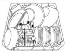 HOTPOINT LFZ 3384 A IX_HA - Esempi di caricamento cesto superiore/inferiore - 2