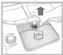 HOTPOINT LST 114_HA - Reinigung der Sprüharme - 2