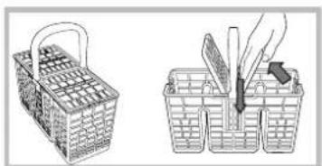 HOTPOINT LST 114_HA - Cesto dos talheres - 1