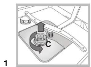 HOTPOINT LST 114_HA - Nettoyer les filtres - 1