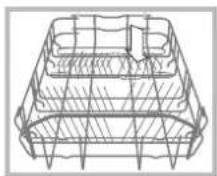HOTPOINT LST 114_HA - Unterer Geschirrkorb - 1