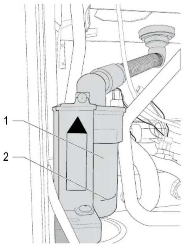 BULEX F AS 29 E - Remplissage du récupérateur de condensats - 2