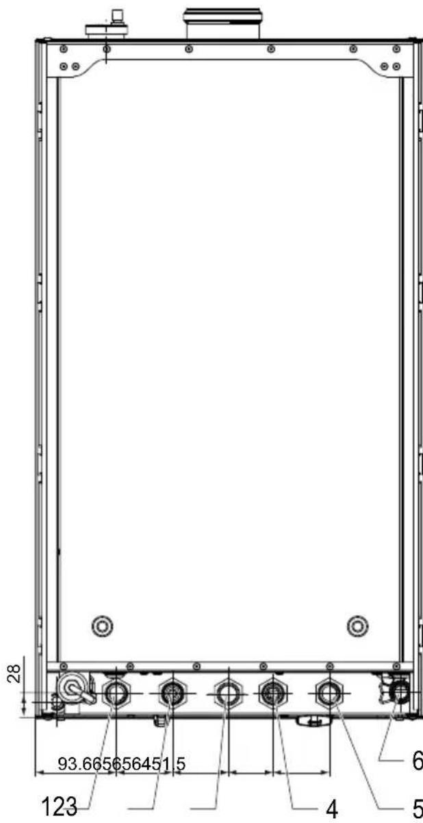 BULEX F AS 29 E - Fixation au mur - 2