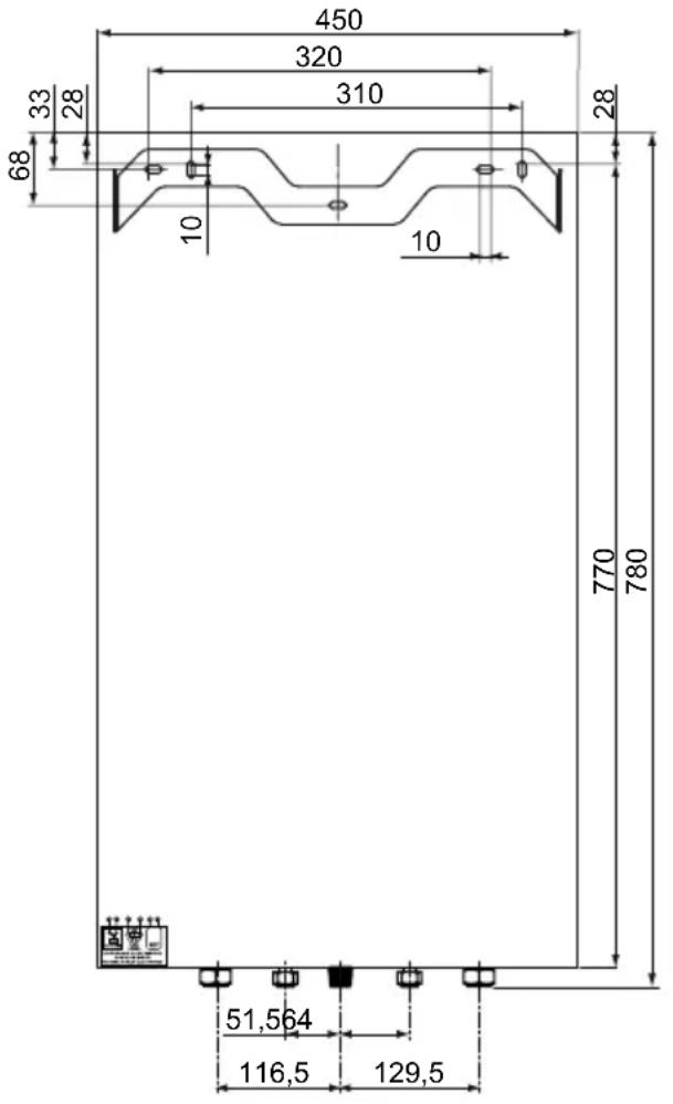 BULEX F AS 29 E - Fixation au mur - 1