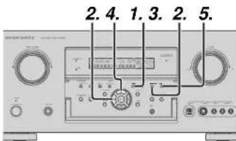 MARANTZ SR8002 - MÉMOIRE DE PRESELECTION AUTOMATIQUE - 1
