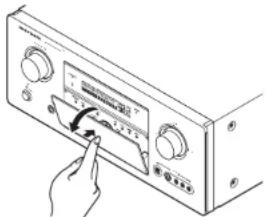 MARANTZ SR8002 - Ouverture et fermetre de la portedonneau avant - 1