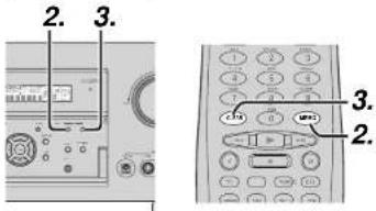 MARANTZ SR8002 - EFFACER DE LA MEMOIRE LES STATIONS PRESELECTIONNES - 1