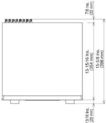MARANTZ SR8002 - DIMENSIONS - 1