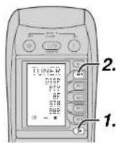 MARANTZ SR8002 - COMMUTATION DES INFORMATIONS DE RADIO HD SUR L'AFFECHAGE EL DU PANNEAU AVANT - 1