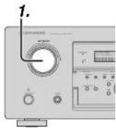 MARANTZ SR8002 - Pour enregistrer le signal de source d'entrée de l'émission que vous étés en train de regarder ou d'écouter - 1