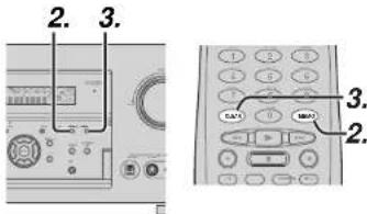MARANTZ SR8002 - EFFACER LES STATIONS PRESELECTIONNES DE LA MEMOIRE - 1