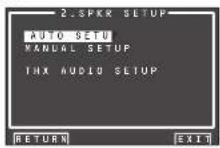 MARANTZ SR8002 - \*AUTO SETUP (CONFIGURATION AUTO) : - 1
