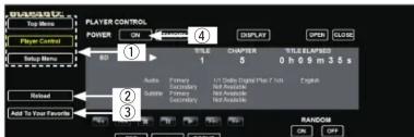 MARANTZ UD8004 - Player Control - 1