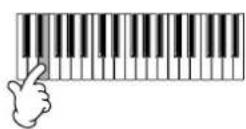 YAMAHA PSRA1000 - Enregistrement de mélodies — Step Record (Note) - 6