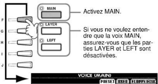 YAMAHA PSRA1000 - Sélection d'une voix - 2