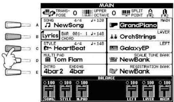 YAMAHA PSRA1000 - Exécution en même temps que le PSR-A1000 - 2