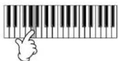 YAMAHA PSRA1000 - Enregistrement de mélodies — Step Record (Note) - 8