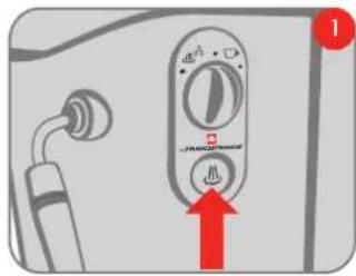 ILLY X8 - Preparing coffee after generating steam - 1