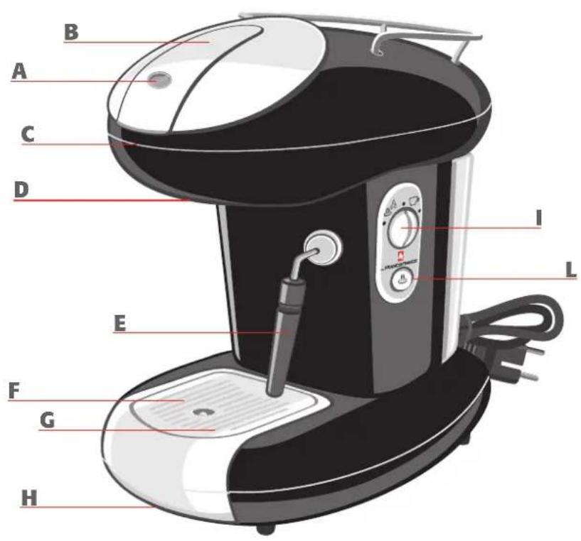 ILLY X8 - machine parts - 1