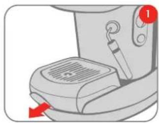 ILLY X8 - ■ drip tray adjustment - 1