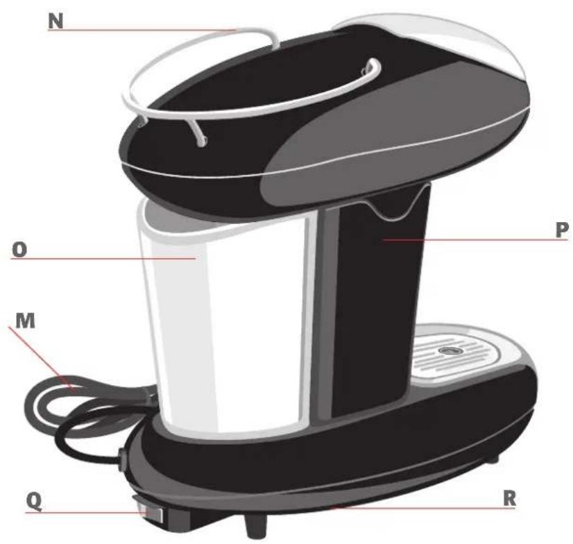 ILLY X8 - machine parts - 2