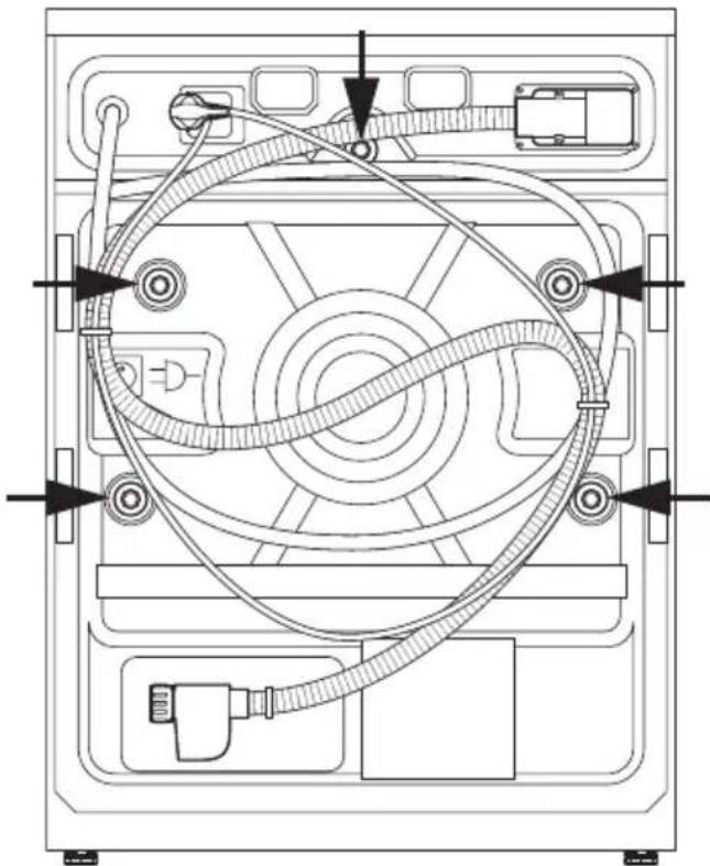 BLOMBERG WAF 1240 A - Transportbeveiligingen verwijderen - 1