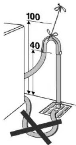BLOMBERG WAF 1240 A - Waterafvoer aansluten - 1