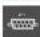 ARCAM AVR450 - RS232 serial connector - 1