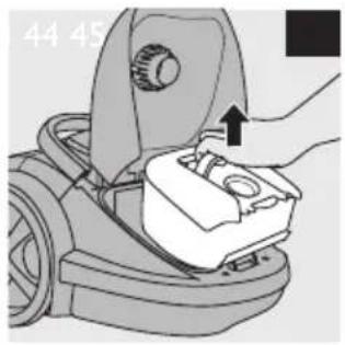 PHILIPS Performer FC9178 - Ergonomik durus saglayan tutma yerinin cikarilmasi (yalnizca belirli modellerde) - 42