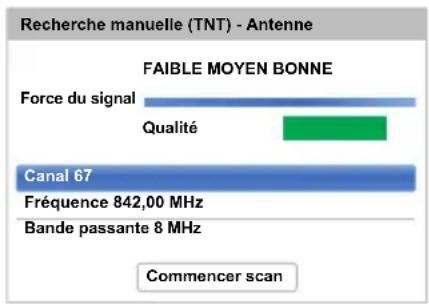 TOSHIBA 47L6463DG - Recherche manuelle - 1