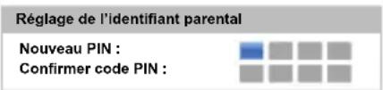 TOSHIBA 47L6463DG - Réglage de l'identifant parental - 2