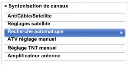 TOSHIBA 47L6463DG - Recherche automatique - 1