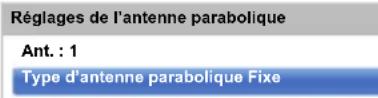 TOSHIBA 47L6463DG - Pour selectionner le type d'antenne parabolique: - 1