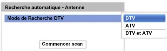 TOSHIBA 47L6463DG - Recherche automatique - 2
