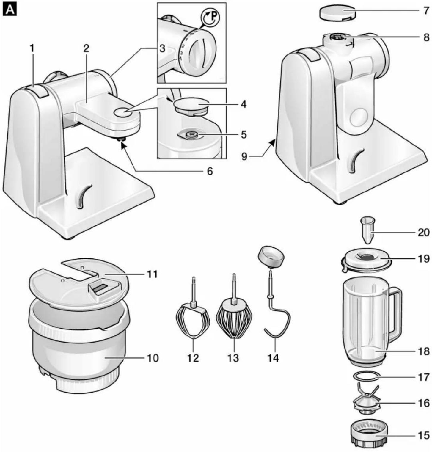 BOSCH ProfiMixx 46 electronic - Robert Bosch Hausgeräte GmbH - 1