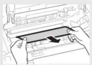 CANON iSensys FAXL410 - Retirar papel encravado - 8