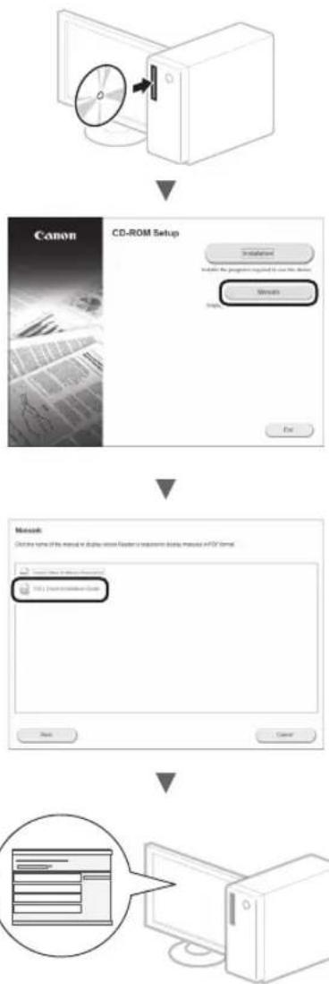CANON iSensys FAXL410 - Draiveru/programmaturas instalešana - 1