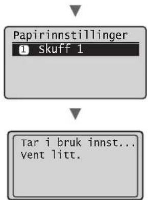 CANON iSensys FAXL410 - Angi papirformat og -type - 2