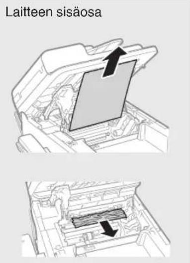 CANON iSensys FAXL410 - Paperitukosten poistaminen - 7