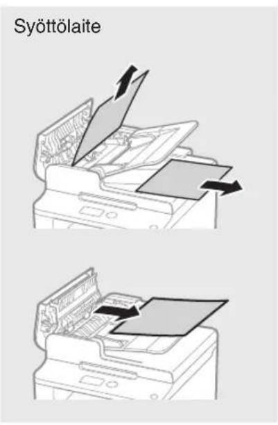 CANON iSensys FAXL410 - Paperitukosten poistaminen - 2