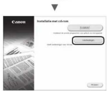 CANON iSensys FAXL410 - Het stuurprogramma/de software installeren - 2