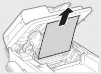CANON iSensys FAXL410 - Odstrañovanie zachyteného papiera - 5
