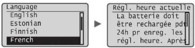 CANON iSensys FAXL410 - Configuration des réglages initiaux - 1