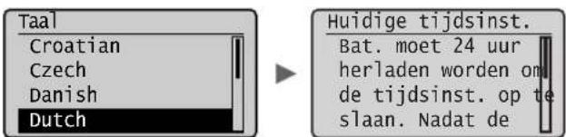 CANON iSensys FAXL410 - De begininstellungen opgeven - 1