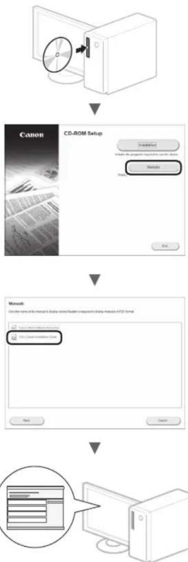 CANON iSensys FAXL410 - Az illesztőprogram és a szoftver telepítésé - 1