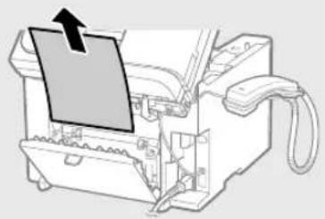 CANON iSensys FAXL410 - Retirar papel encravado - 3
