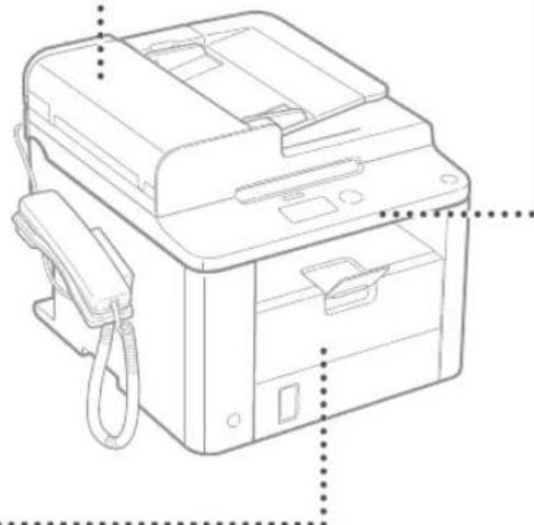 CANON iSensys FAXL410 - UcyHeHHaMHaHHnanepy - 5