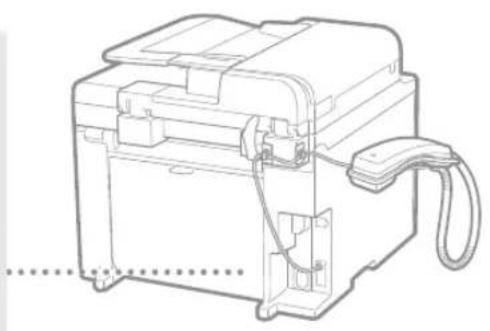 CANON iSensys FAXL410 - Udbedring af papirstop - 5