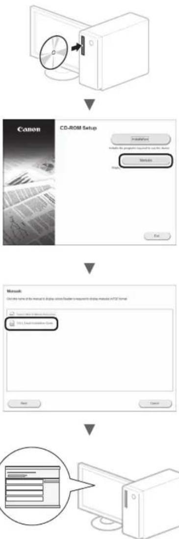 CANON iSensys FAXL410 - Tvarkyklés / programinés irangos diegimas - 1